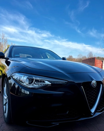 Alfa Romeo Giulia cena 84500 przebieg: 74500, rok produkcji 2017 z Warszawa małe 497